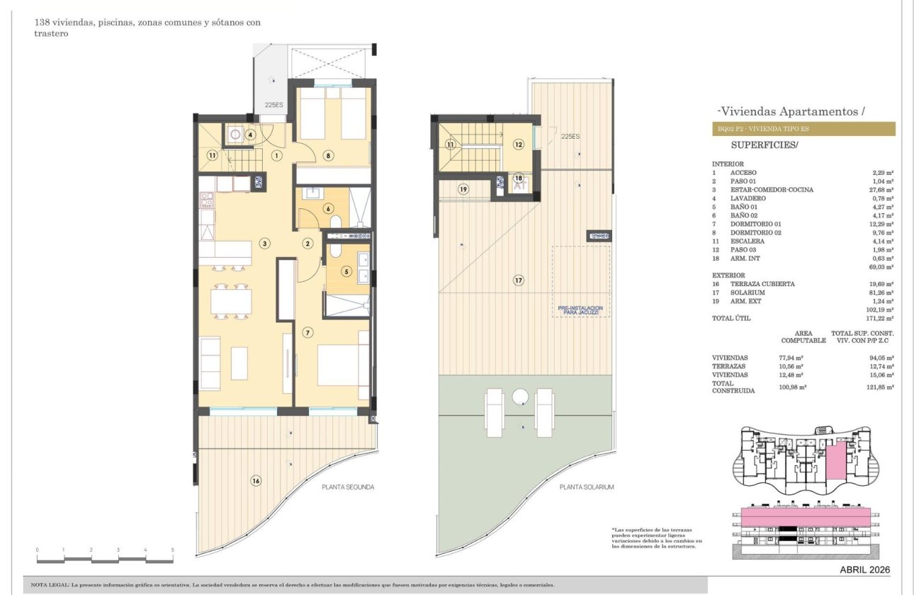 Nieuwbouw Woningen - Penthouse -
Finestrat - Campana Garden