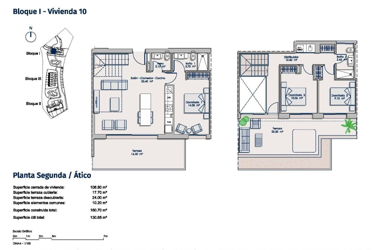 Nieuwbouw Woningen - Penthouse -
Finestrat - Sierra Cortina