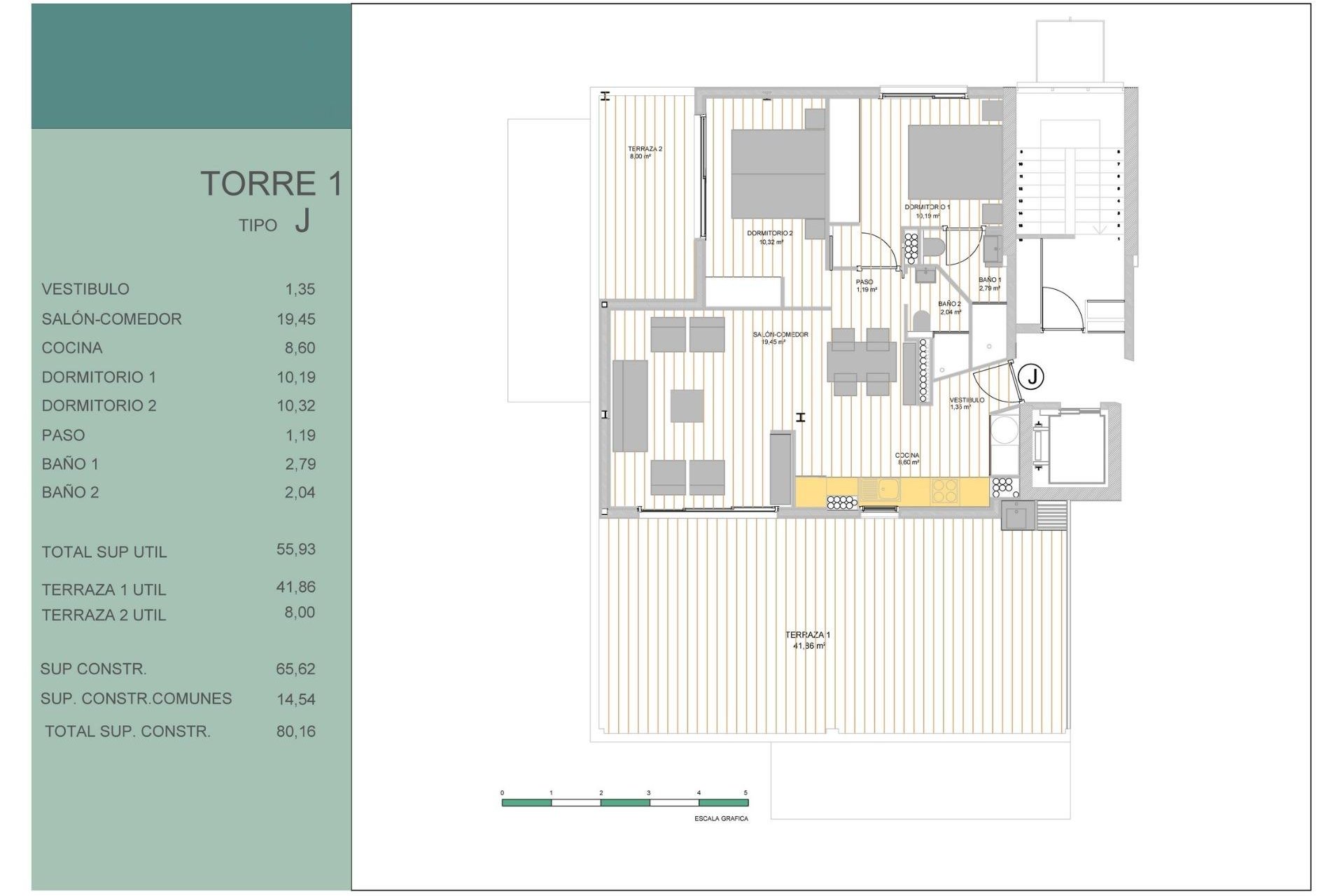 Nieuwbouw Woningen - Penthouse -
Guardamar del Segura - Avda del Puerto