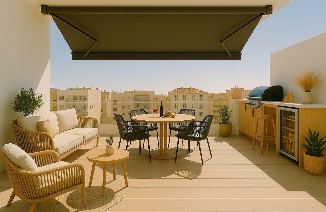 Nieuwbouw Woningen - Penthouse -
Guardamar del Segura - Pueblo