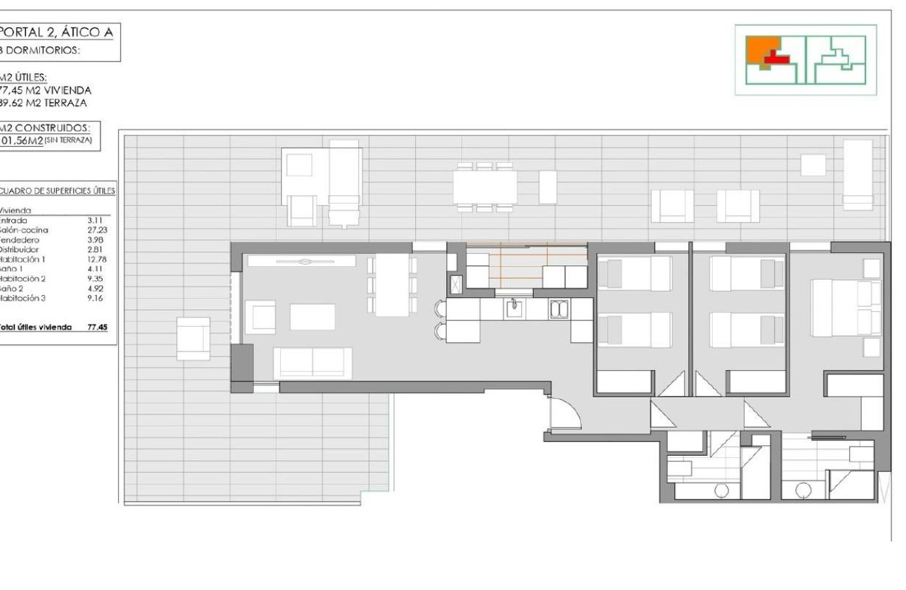 Nieuwbouw Woningen - Penthouse -
Jávea Xàbia - Pueblo