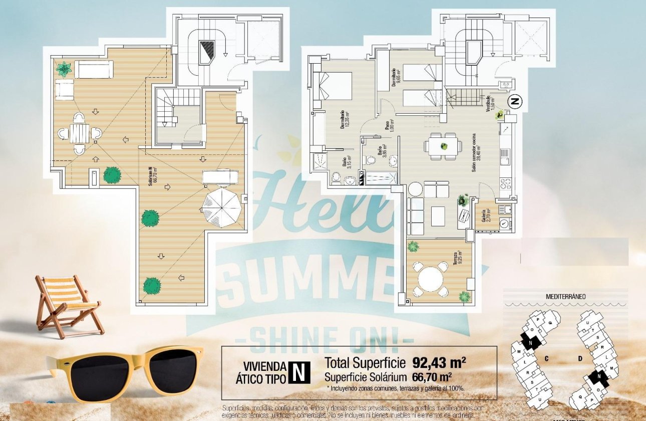 Nieuwbouw Woningen - Penthouse -
La Manga del Mar Menor - La Manga