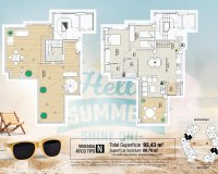 Nieuwbouw Woningen - Penthouse -
La Manga del Mar Menor - La Manga