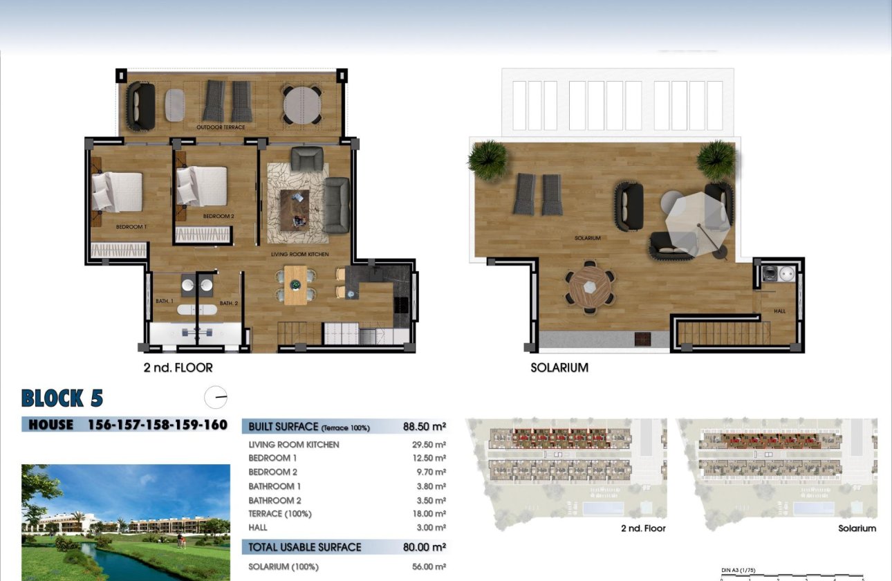 Nieuwbouw Woningen - Penthouse -
Los Alcazares - La Serena Golf