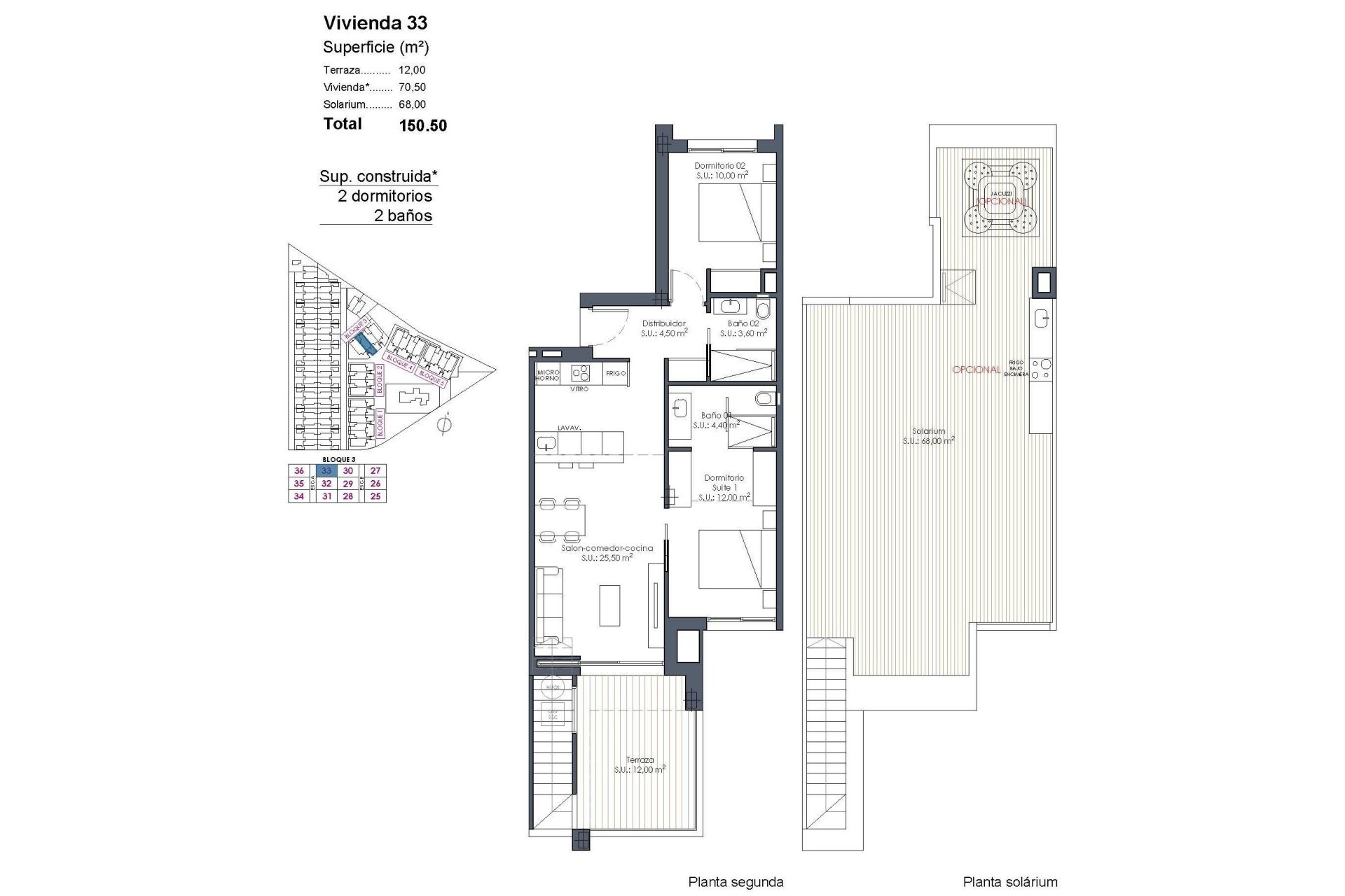 Nieuwbouw Woningen - Penthouse -
Los Alcazares - Serena Golf