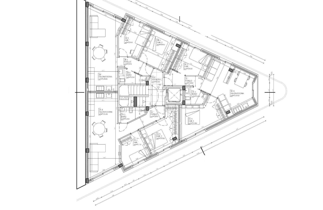 Nieuwbouw Woningen - Penthouse -
Mazarron - pueblo