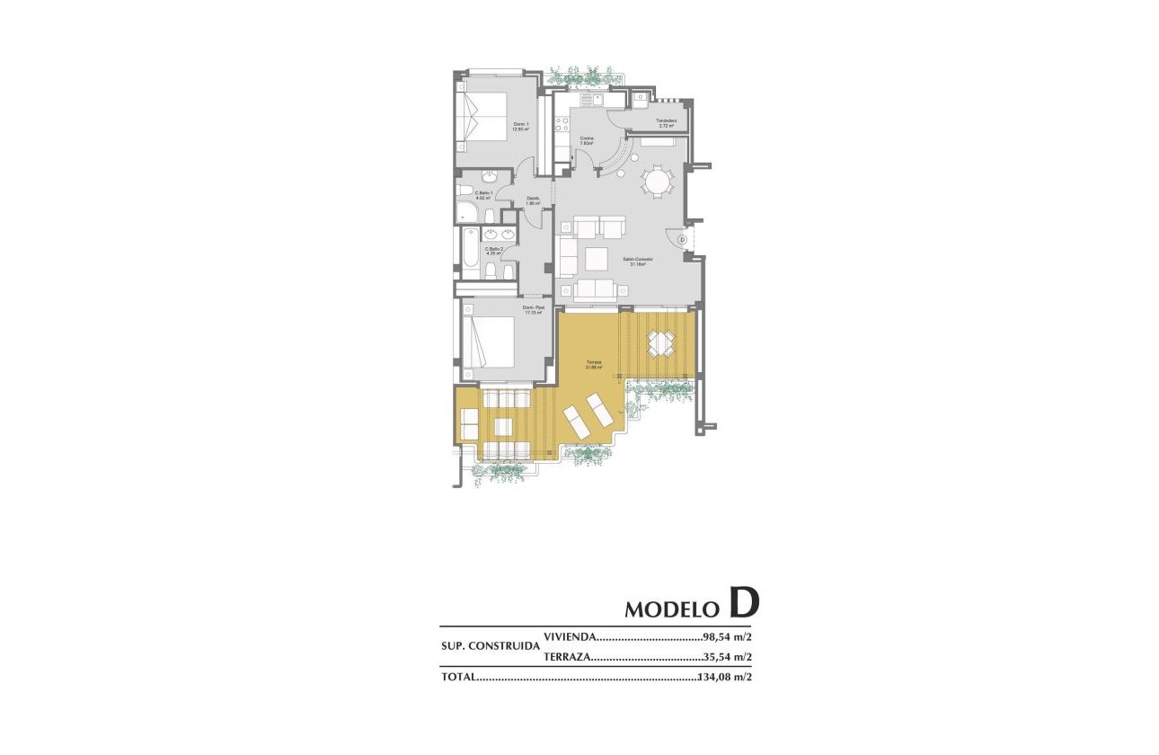 Nieuwbouw Woningen - Penthouse -
Orihuela Costa - Lomas de Campoamor
