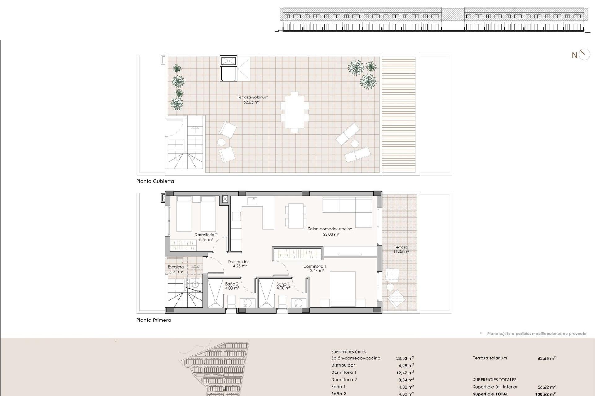 Nieuwbouw Woningen - Penthouse -
Pulpi - Aguilón Golf
