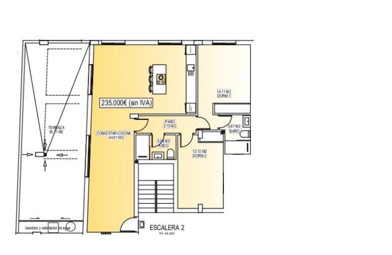 Nieuwbouw Woningen - Penthouse -
San Miguel de Salinas - Pueblo