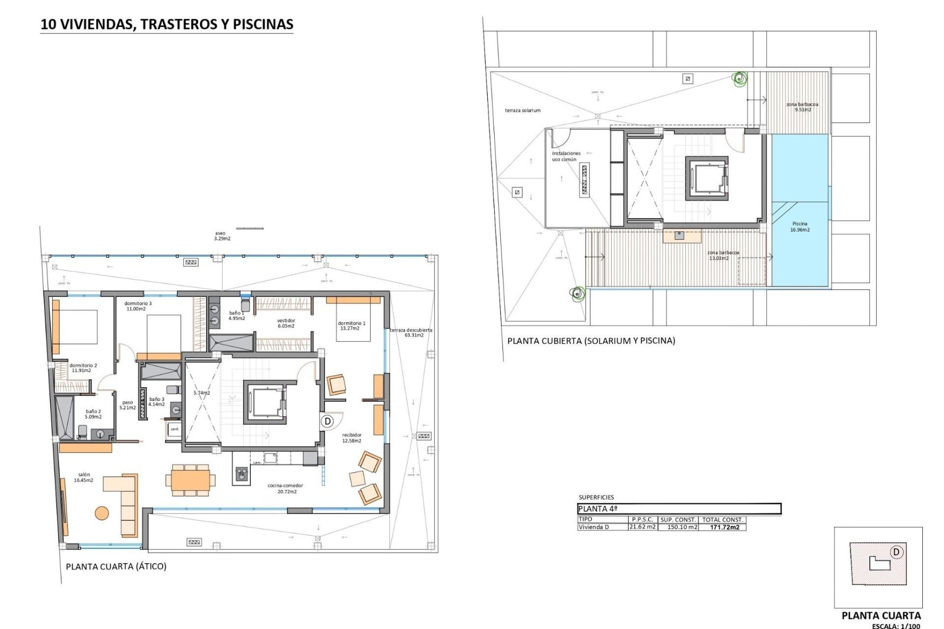 Nieuwbouw Woningen - Penthouse -
San Pedro del Pinatar - Lo Pagan