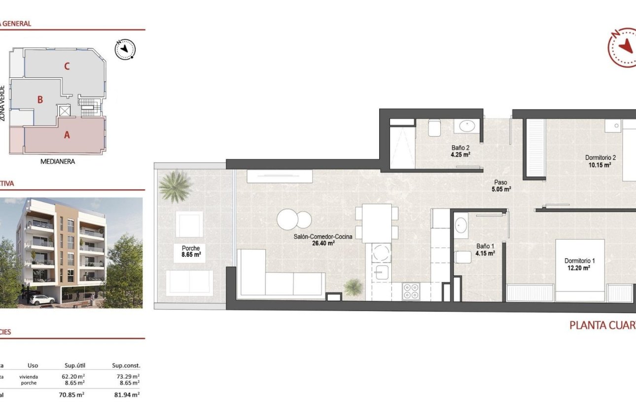 Nieuwbouw Woningen - Penthouse -
San Pedro del Pinatar - Lo Pagan