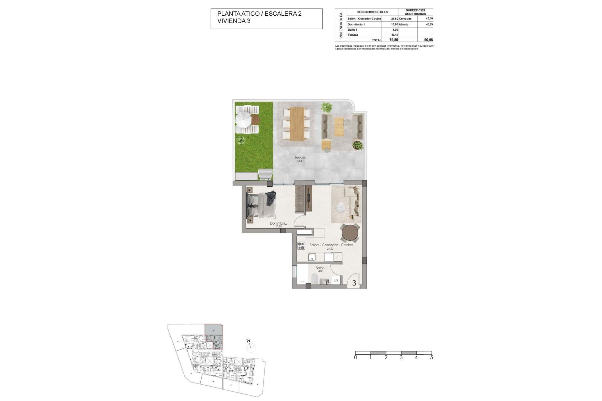 Nieuwbouw Woningen - Penthouse -
Santa Pola - Estacion de autobuses
