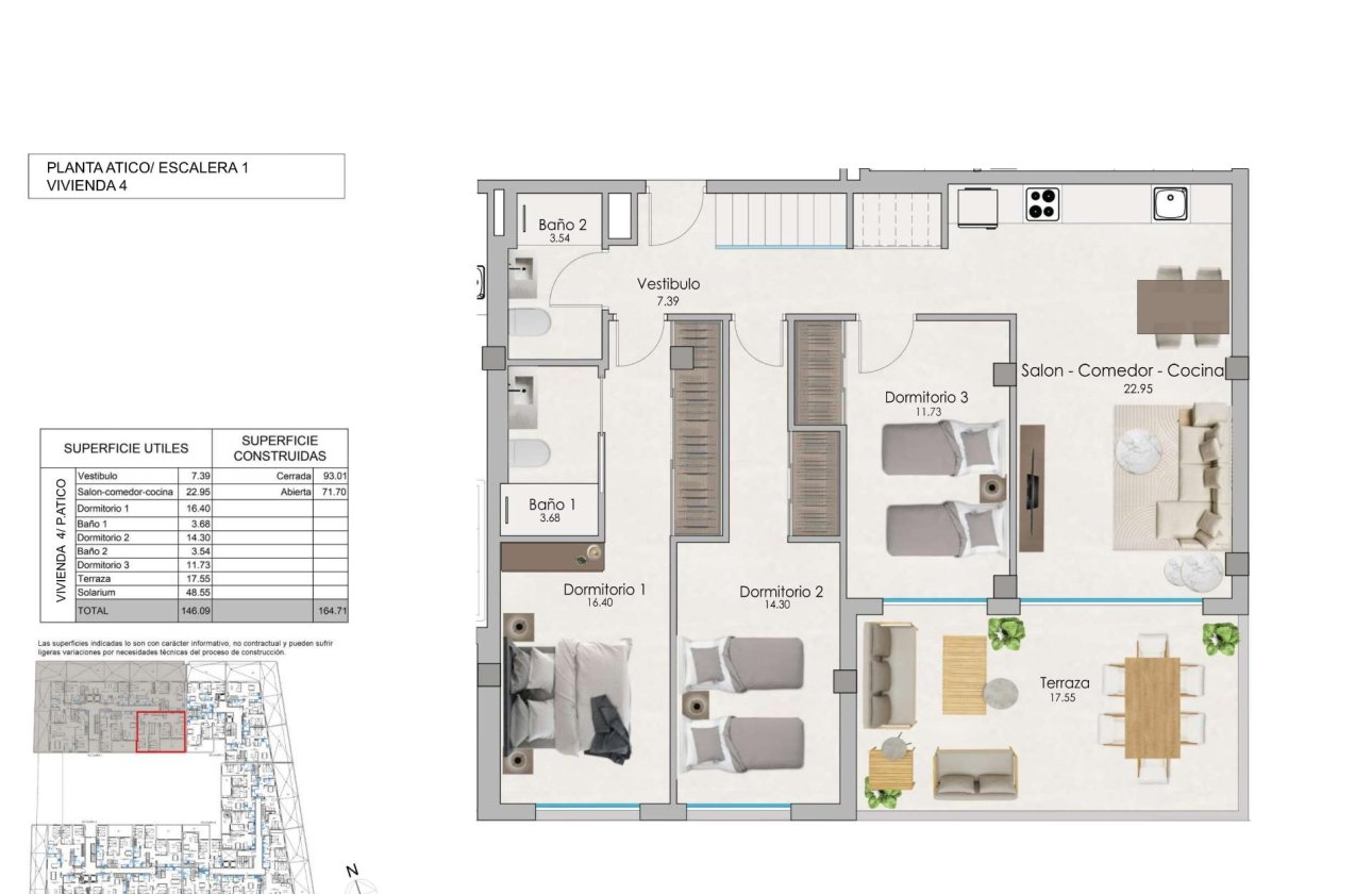 Nieuwbouw Woningen - Penthouse -
Santa Pola - Estacion de autobuses