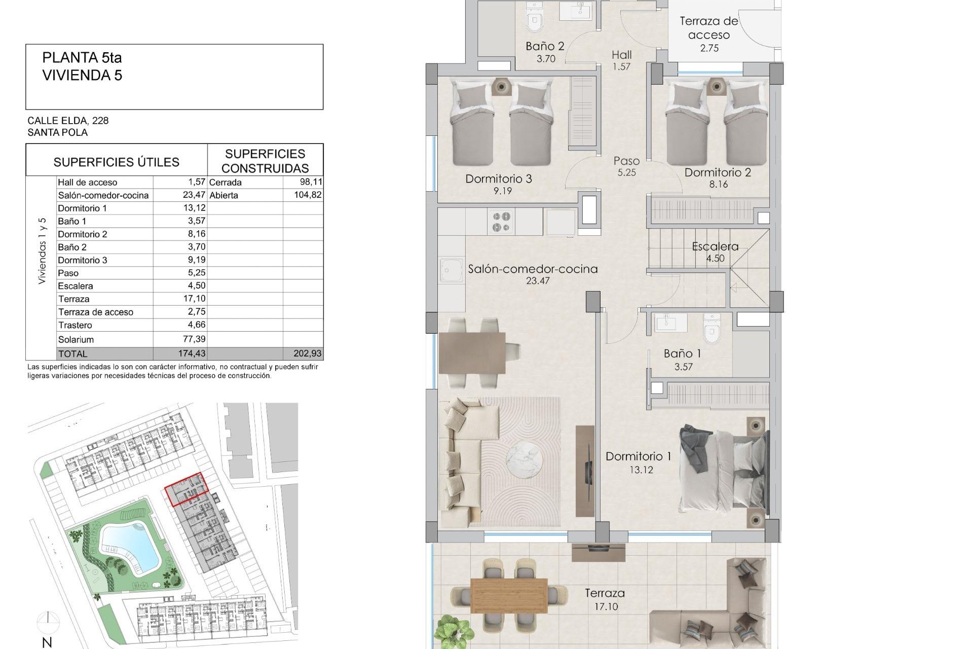 Nieuwbouw Woningen - Penthouse -
Santa Pola - Playa Tamarit