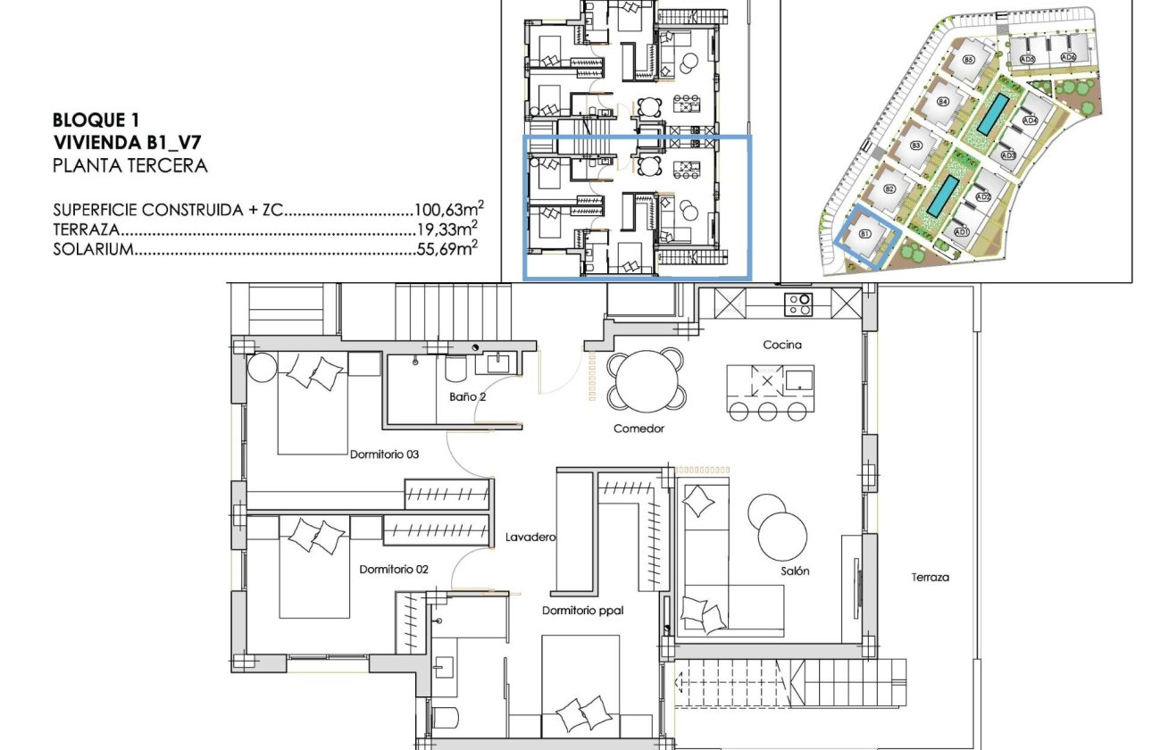 Nieuwbouw Woningen - Penthouse -
Torre Pacheco - Santa Rosalia Lake And Life Resort