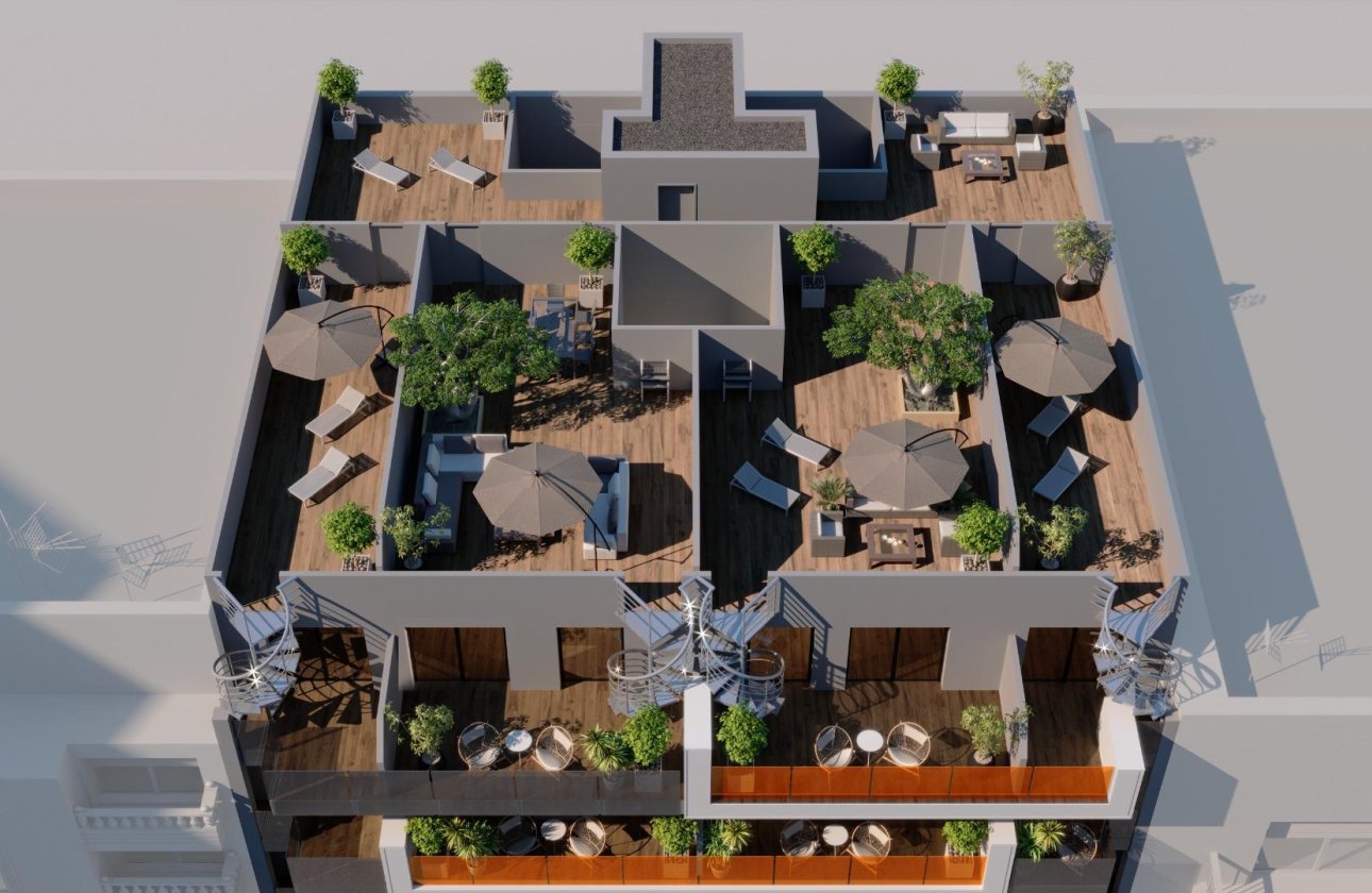 Nieuwbouw Woningen - Penthouse -
Torrevieja - Centro