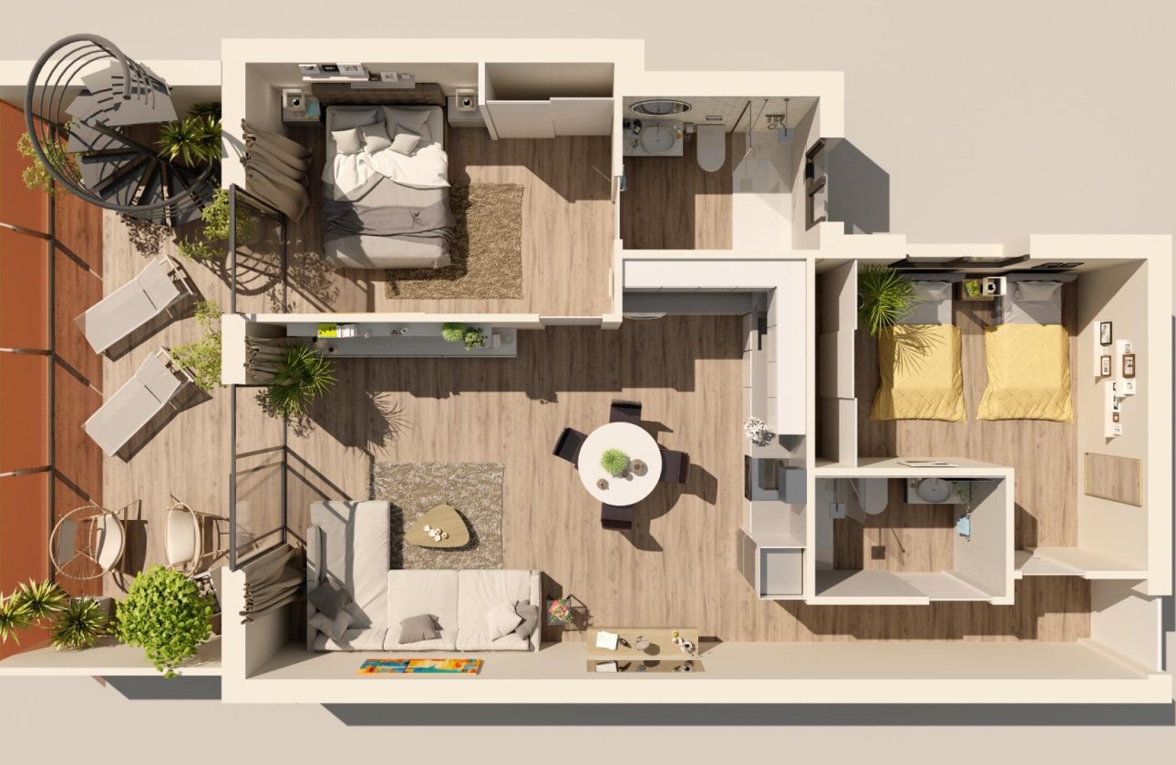 Nieuwbouw Woningen - Penthouse -
Torrevieja - Centro