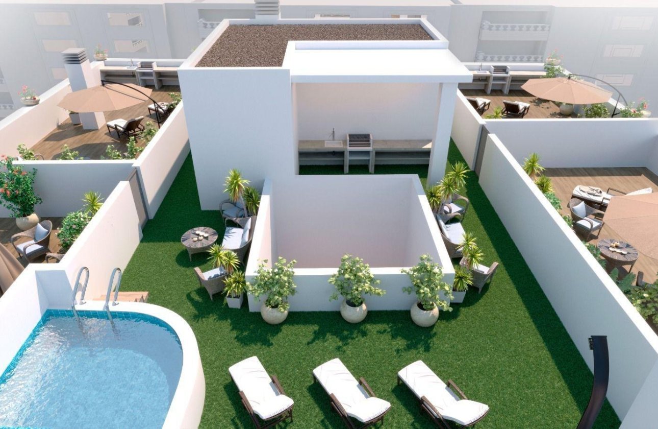 Nieuwbouw Woningen - Penthouse -
Torrevieja - PARQUE DE LAS NACIONES
