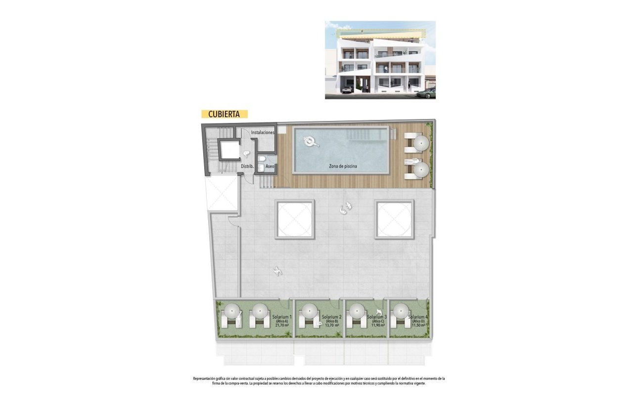 Nieuwbouw Woningen - Penthouse -
Torrevieja - Playa de El Cura