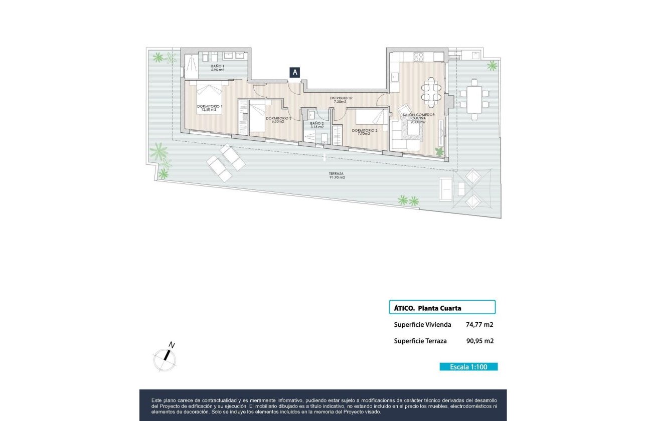 Nieuwbouw Woningen - Penthouse -
Torrevieja - Playa de El Cura