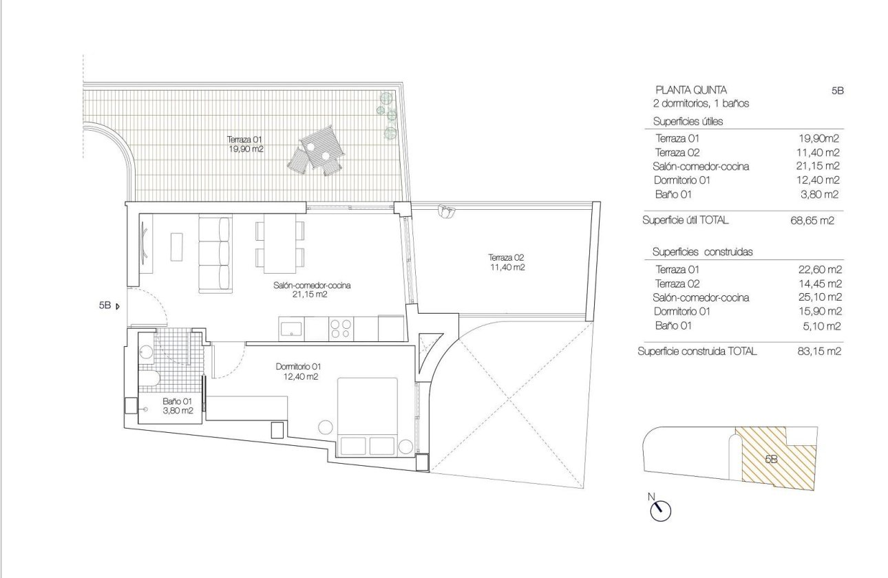 Nieuwbouw Woningen - Penthouse -
Torrevieja - Playa de los Locos