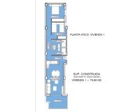 Nieuwbouw Woningen - Penthouse -
Torrevieja - Playa El Acequión