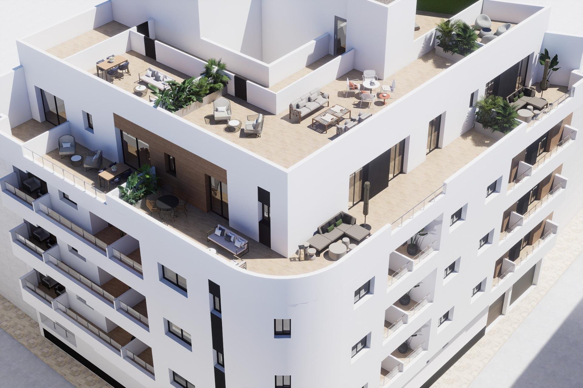 Nieuwbouw Woningen - Penthouse -
Torrevieja - pueblo