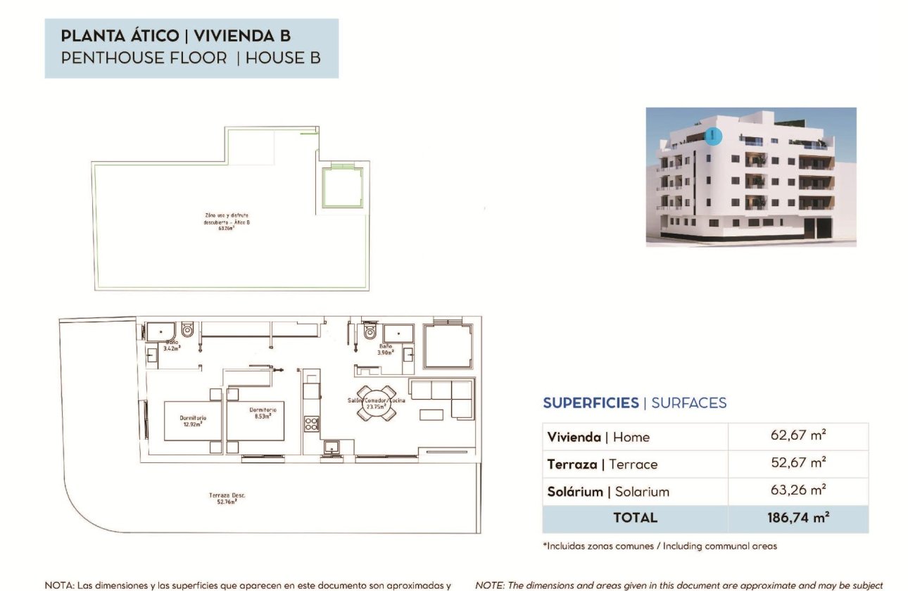 Nieuwbouw Woningen - Penthouse -
Torrevieja - pueblo