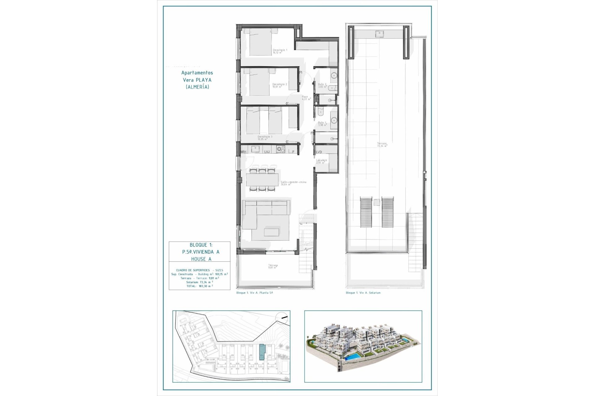 Nieuwbouw Woningen - Penthouse -
Vera - Pueblo Salinas