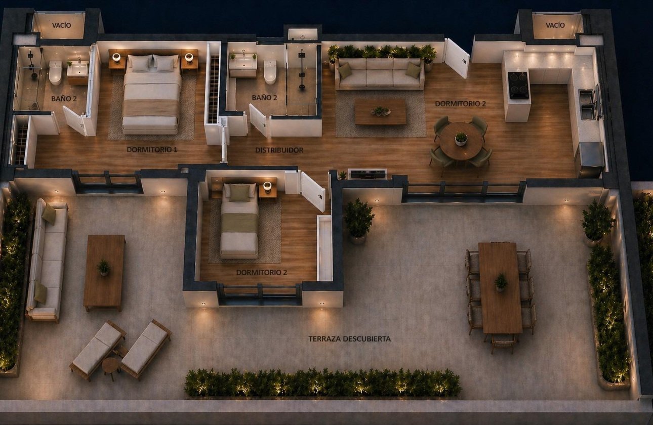 Nieuwbouw Woningen - Penthouse -
Villajoyosa - Cala de Finestrat