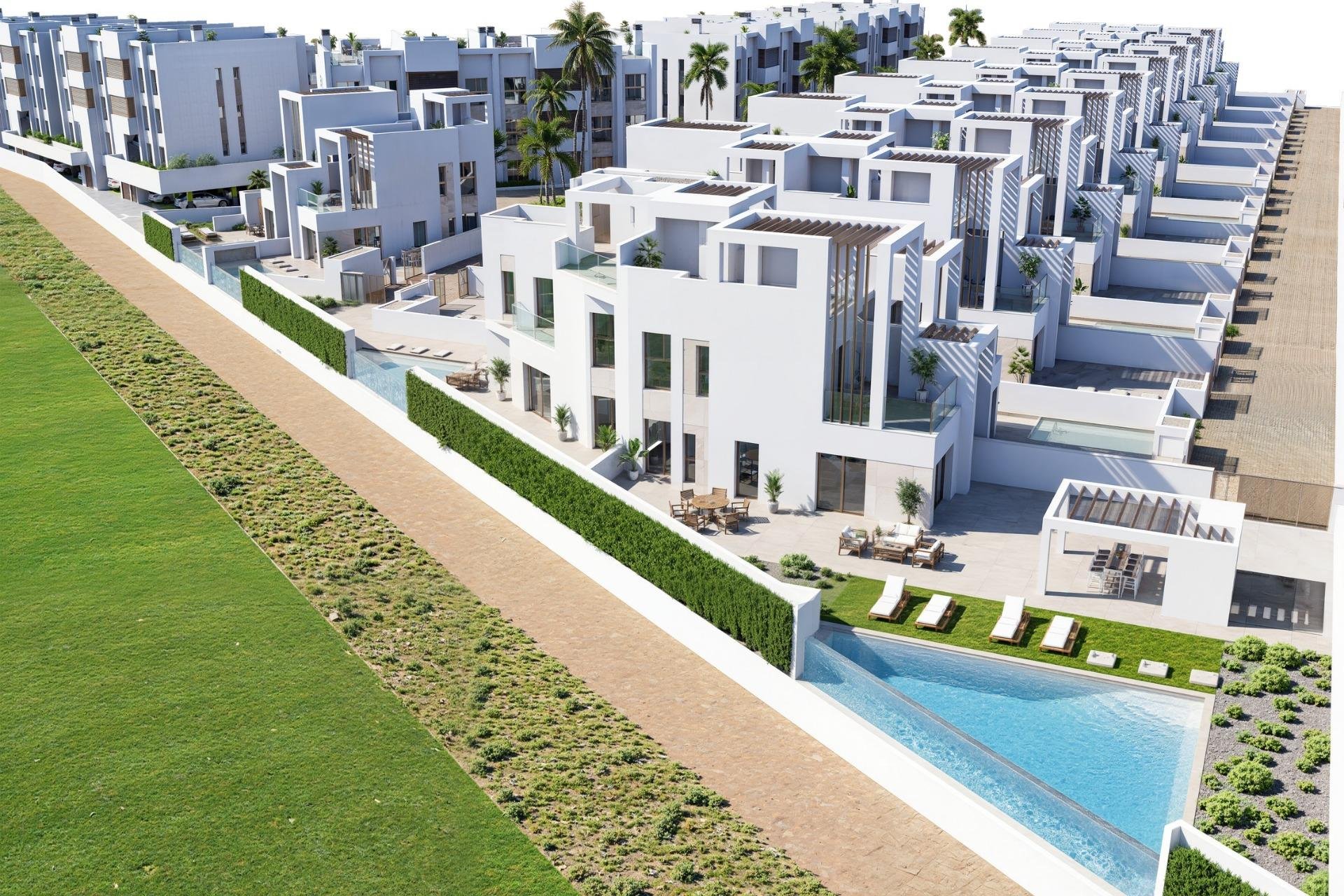 Nieuwbouw Woningen - Quad House -
Los Alcazares - Serena Golf