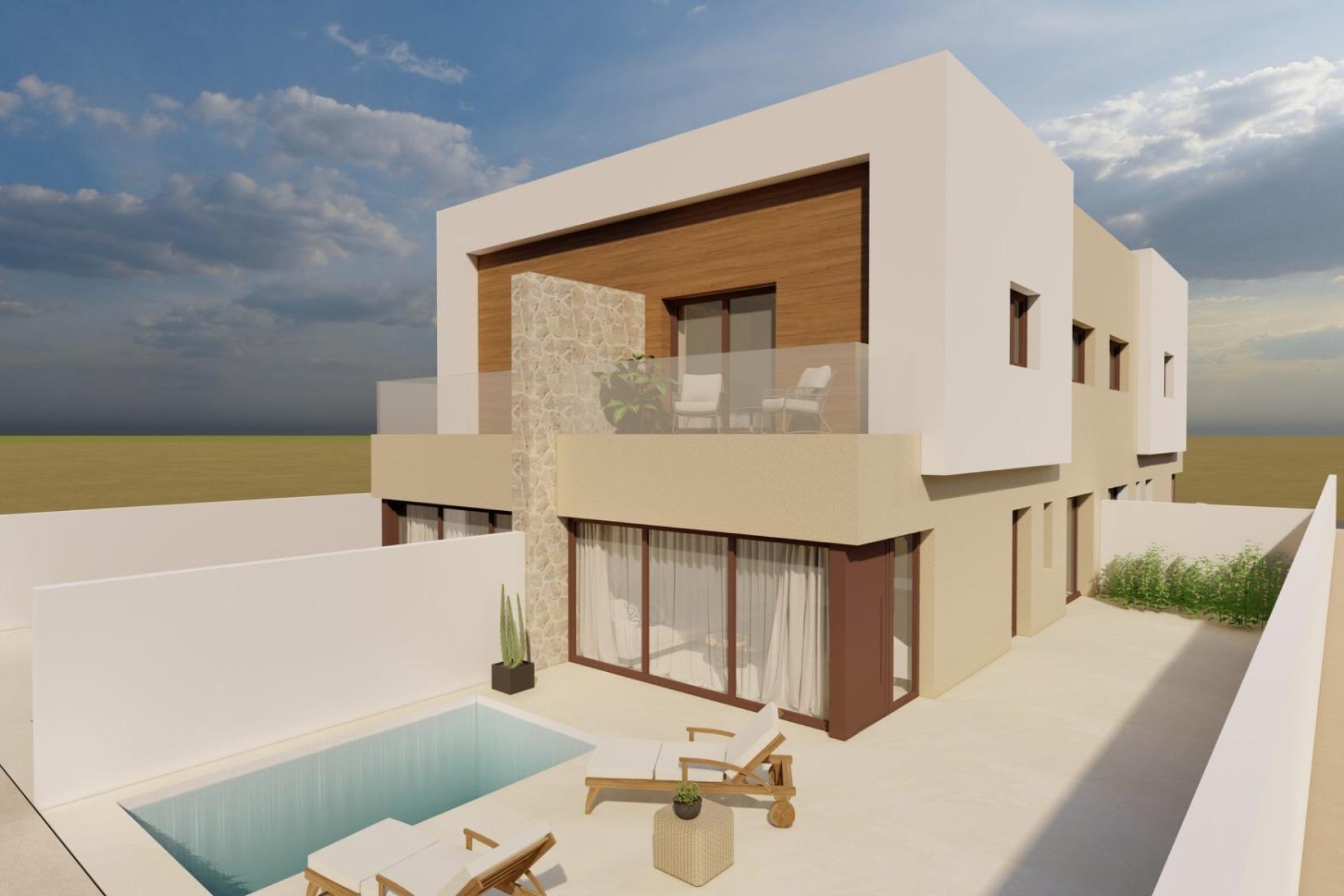 Nieuwbouw Woningen - Quad House -
San Javier - pueblo