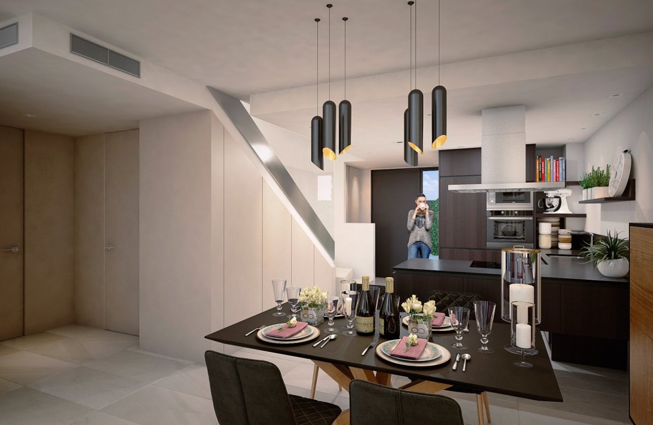 Nieuwbouw Woningen - Semidetached -
Algorfa - La Finca Golf