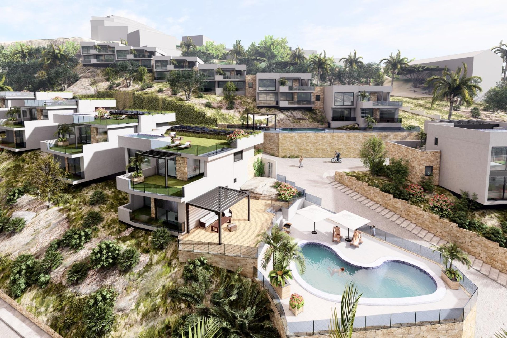 Nieuwbouw Woningen - Semidetached -
Altea - Sierra de Altea