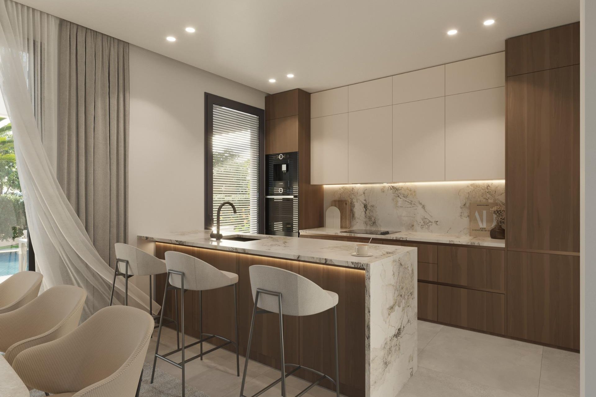 Nieuwbouw Woningen - Semidetached -
Finestrat - Sierra Cortina