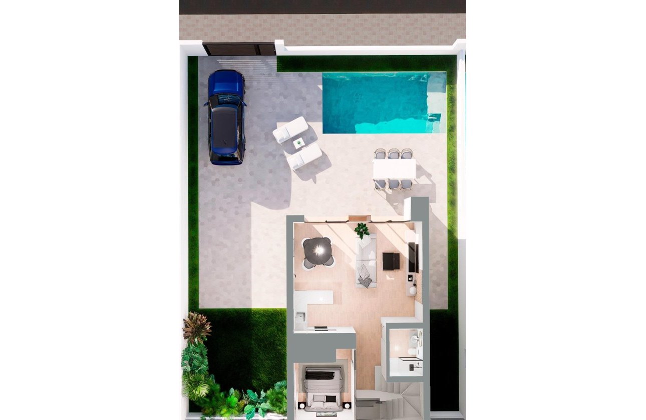 Nieuwbouw Woningen - Semidetached -
Orihuela Costa - La Zenia
