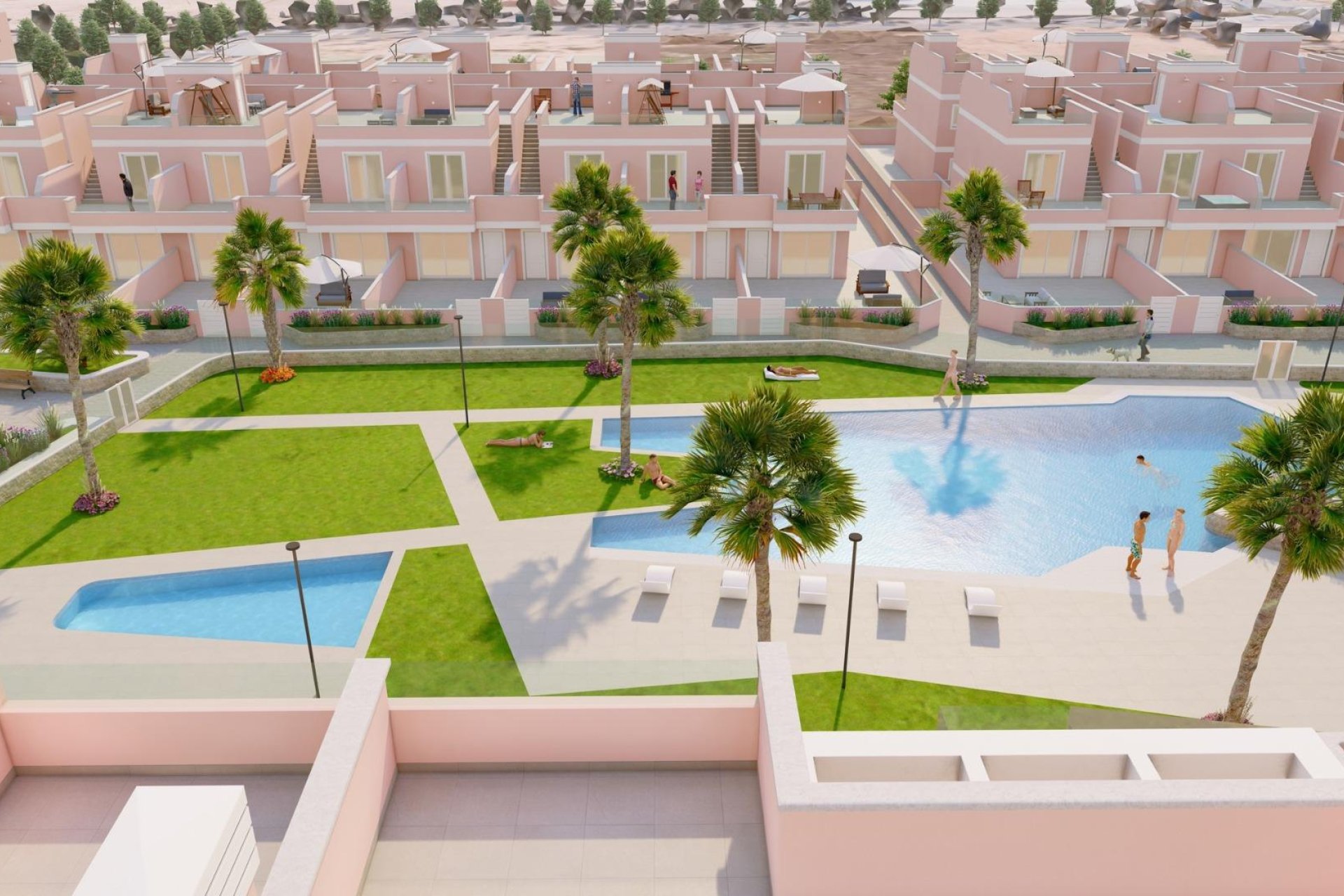 Nieuwbouw Woningen - Semidetached -
Pilar de la Horadada - Lo Monte