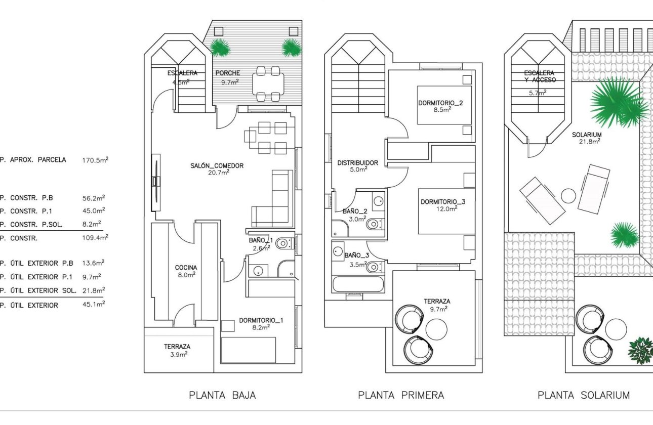 Nieuwbouw Woningen - Semidetached -
San Fulgencio - El Oasis