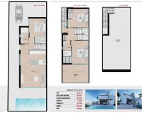 Nieuwbouw Woningen - Semidetached -
San Javier - San Blas