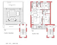 Nieuwbouw Woningen - Top Floor Bungalow -
Fuente Álamo - La Pinilla