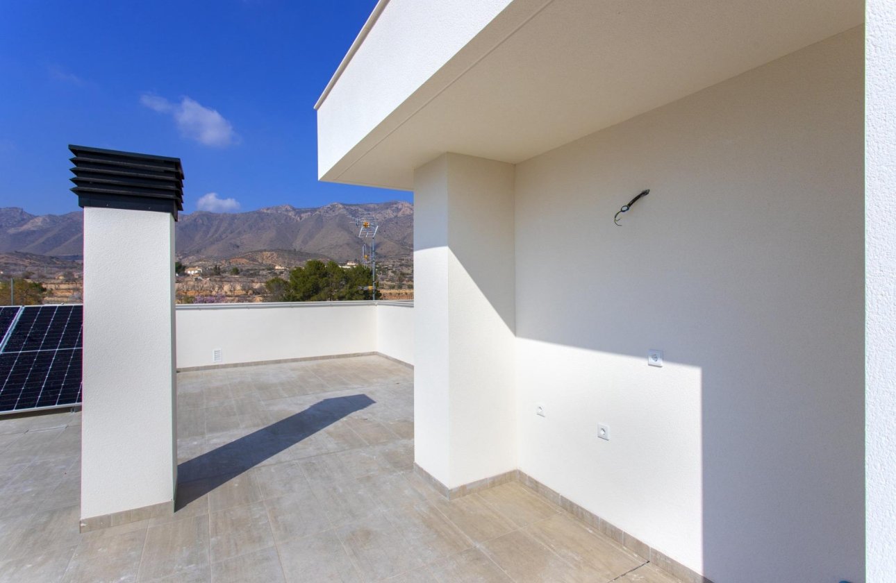 Nieuwbouw Woningen - Top Floor Bungalow -
Hondón de las Nieves - El Salero