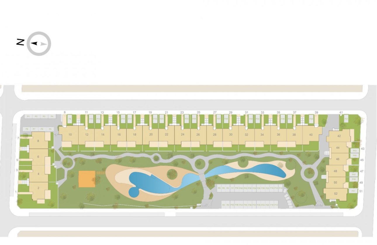 Nieuwbouw Woningen - Top Floor Bungalow -
Orihuela - Vistabella Golf