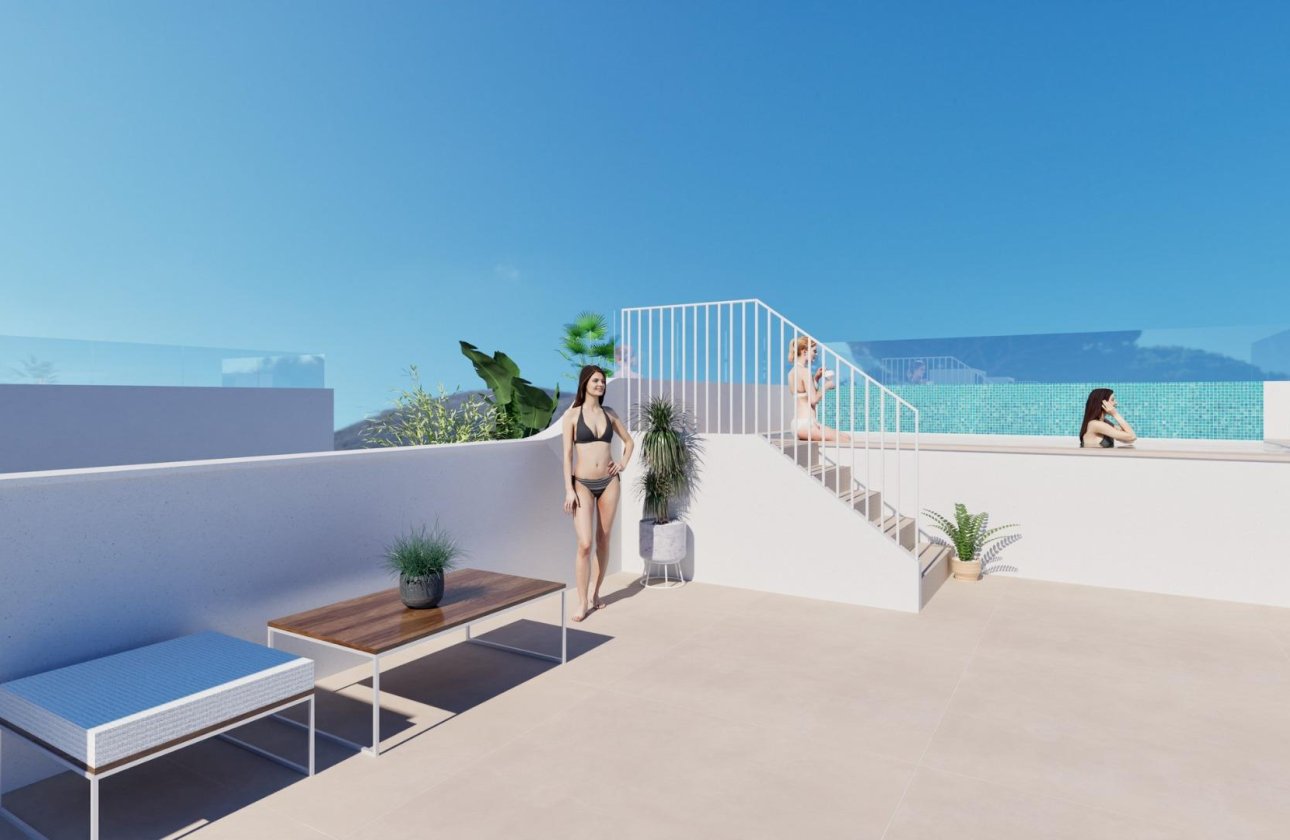 Nieuwbouw Woningen - Top Floor Bungalow -
Pilar de la Horadada - Playa de las Higuericas