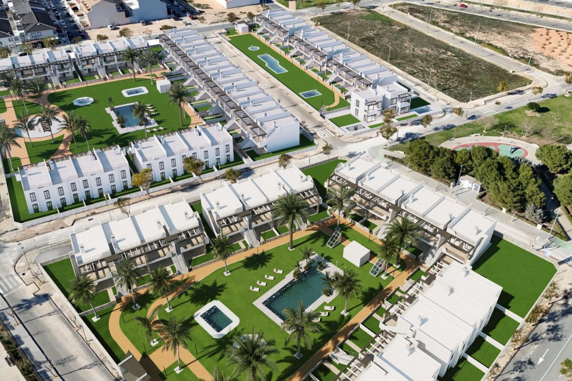 Nieuwbouw Woningen - Top Floor Bungalow -
Pilar de la Horadada - pueblo