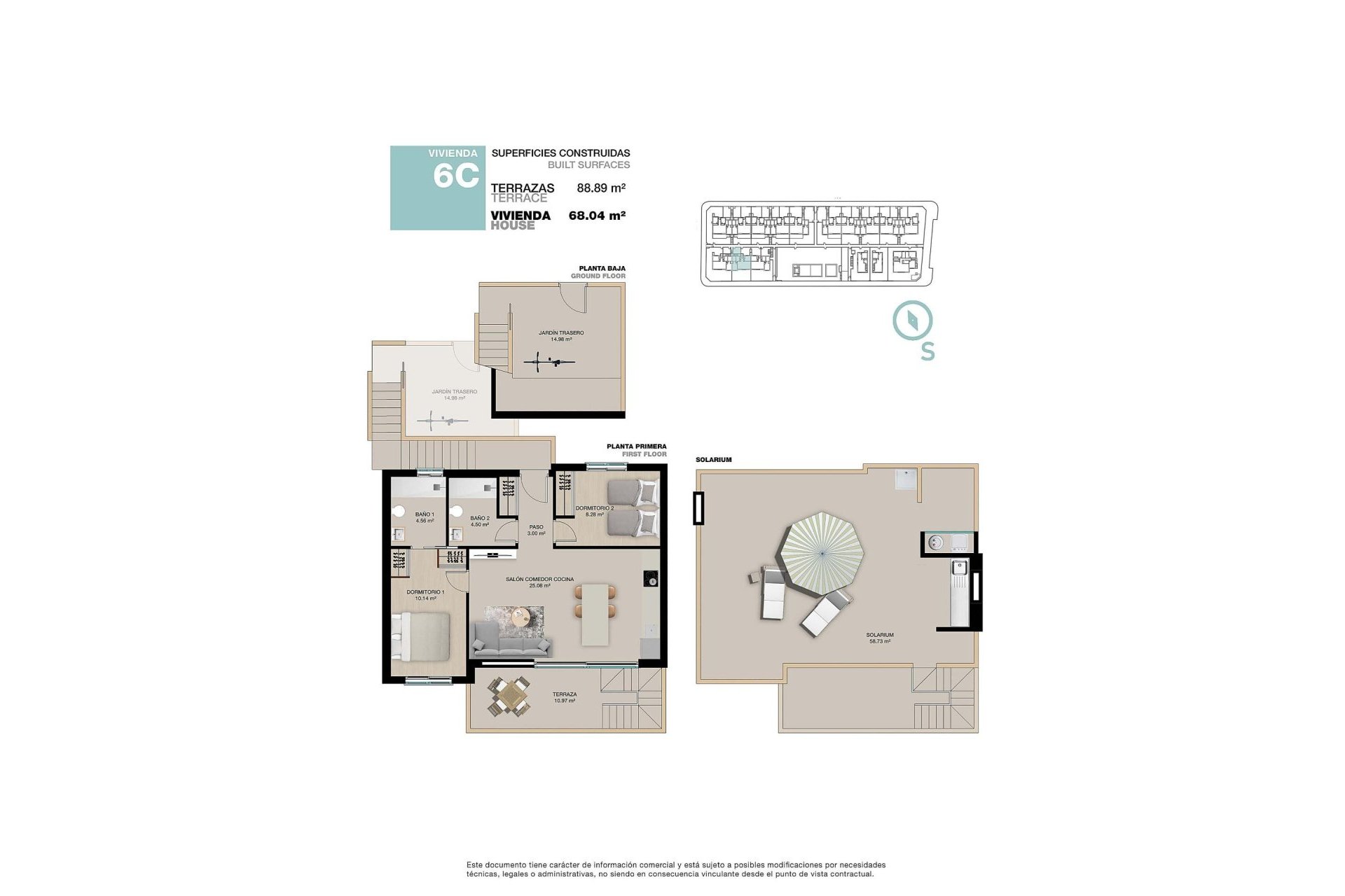Nieuwbouw Woningen - Top Floor Bungalow -
Pilar de la Horadada - Torre De La Horadada
