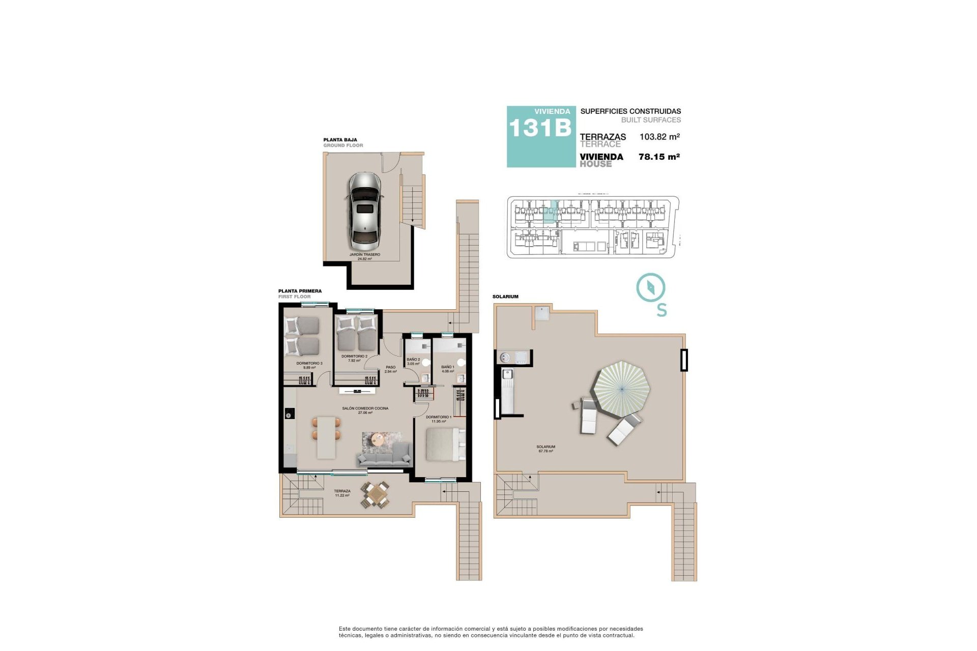 Nieuwbouw Woningen - Top Floor Bungalow -
Pilar de la Horadada - Torre De La Horadada