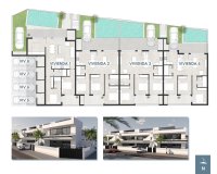 Nieuwbouw Woningen - Top Floor Bungalow -
San Pedro del Pinatar - Las Esperanzas