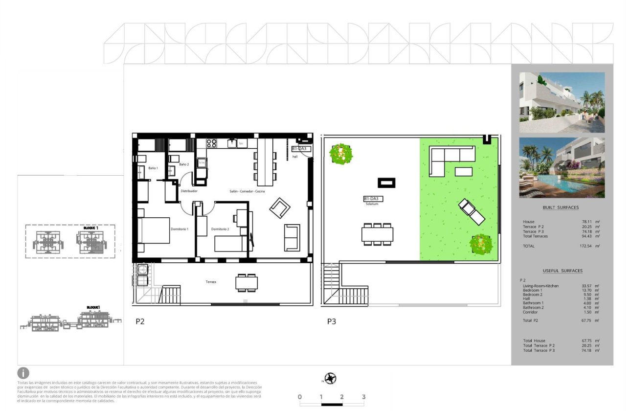 Nieuwbouw Woningen - Top Floor Bungalow -
Torrevieja - Lago Jardín II