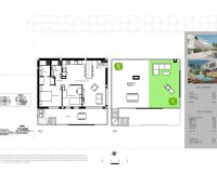 Nieuwbouw Woningen - Top Floor Bungalow -
Torrevieja - Lago Jardín II