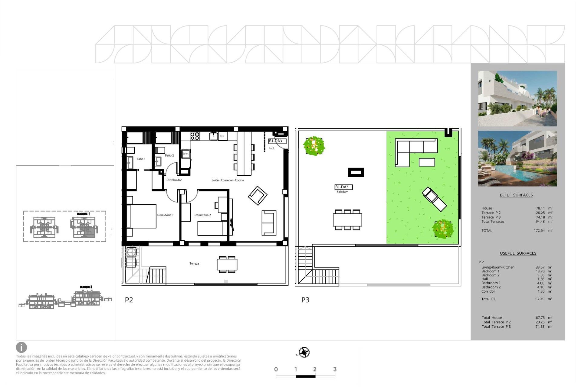 Nieuwbouw Woningen - Top Floor Bungalow -
Torrevieja - Lago Jardín II
